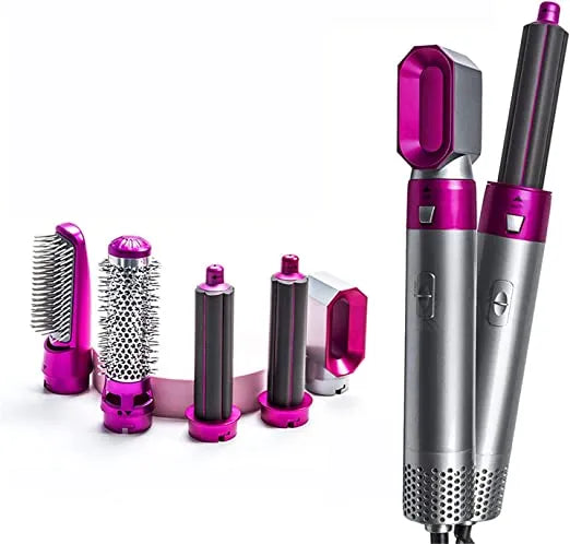 5-in-1 Electric Hair Dryer Brush Styling Kit