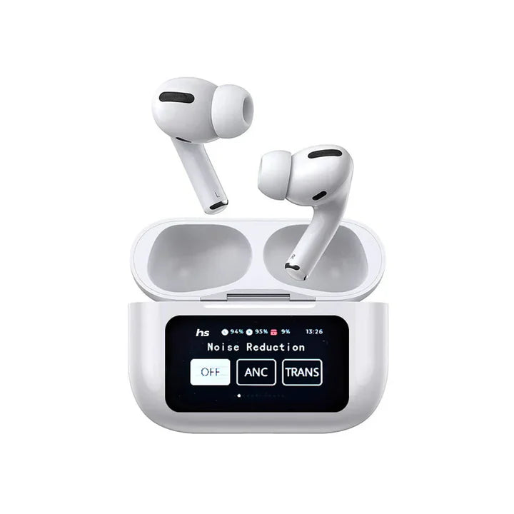 New A9 Pro Apple Airpods ANC/ENC Noise Reduction Touch Control Bluetooth 5.4 Wireless Earbuds