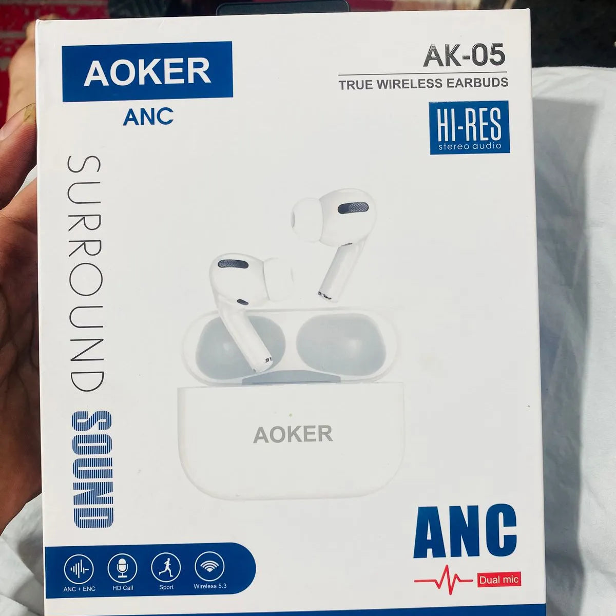 AOKER AK 05 Pro 2 True Wireless Earbuds Stylish Design Durable Quality Reliable Performance Comfortable Fit