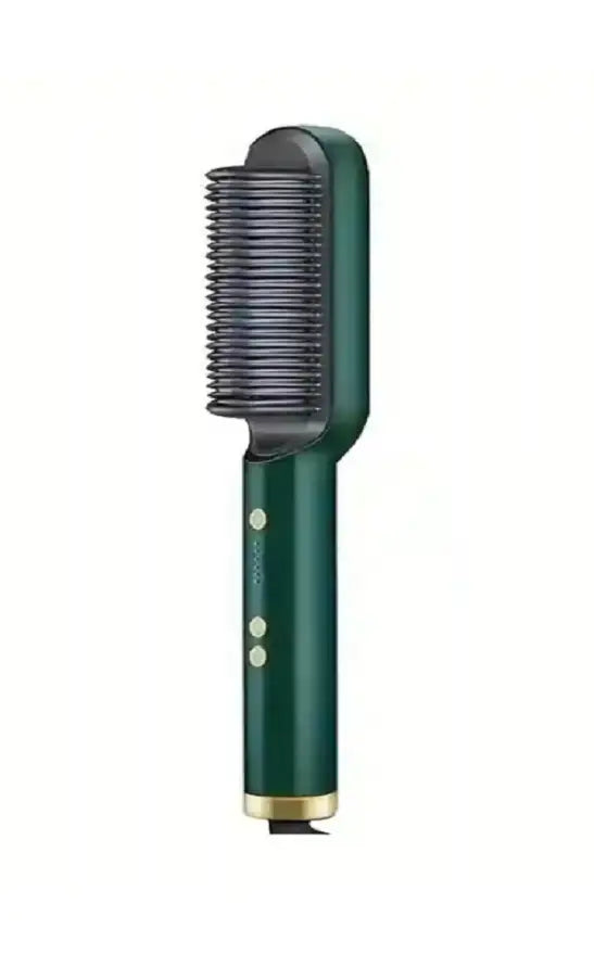 HQT-909B Electric Hair Straightening &amp; Curling Comb/Brush - 2 in 1 Hair Straightener