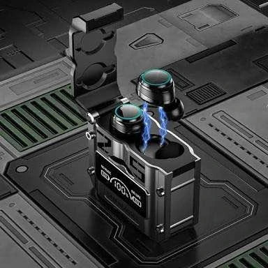 25 Bluetooth 5.3 Wireless Earbuds – HiFi Sound, LED Battery Display, 40 Hours Backup, Noise Cancelling, Touch Control, Waterproof