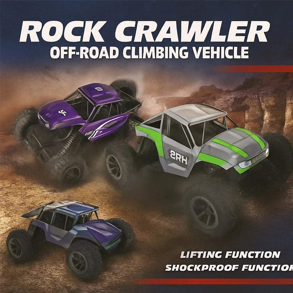 Remote Control Metal Rock Crawler DigiTinks