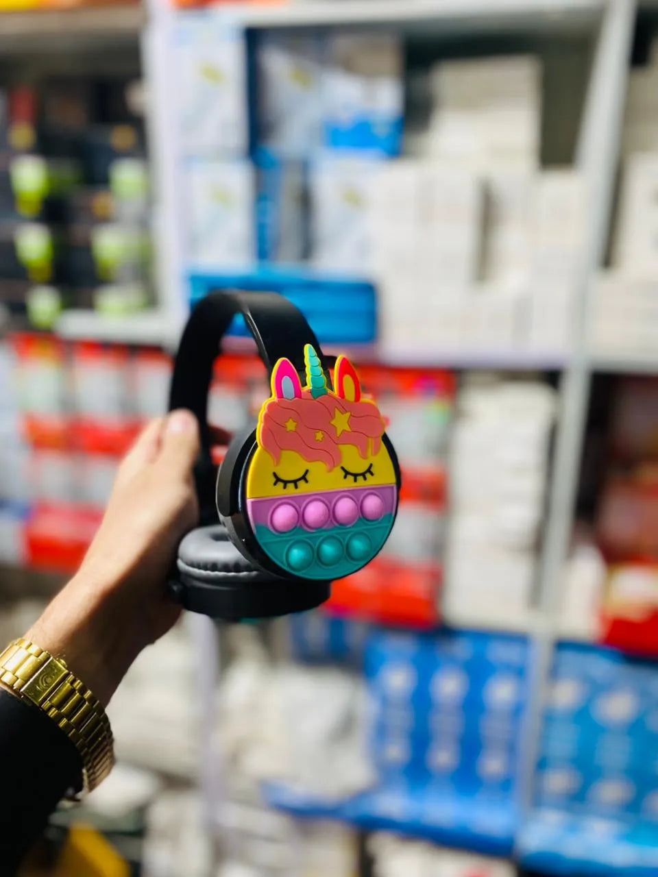 SAMONPOW Kids Wireless Bluetooth Headphones Noise-Cancelling