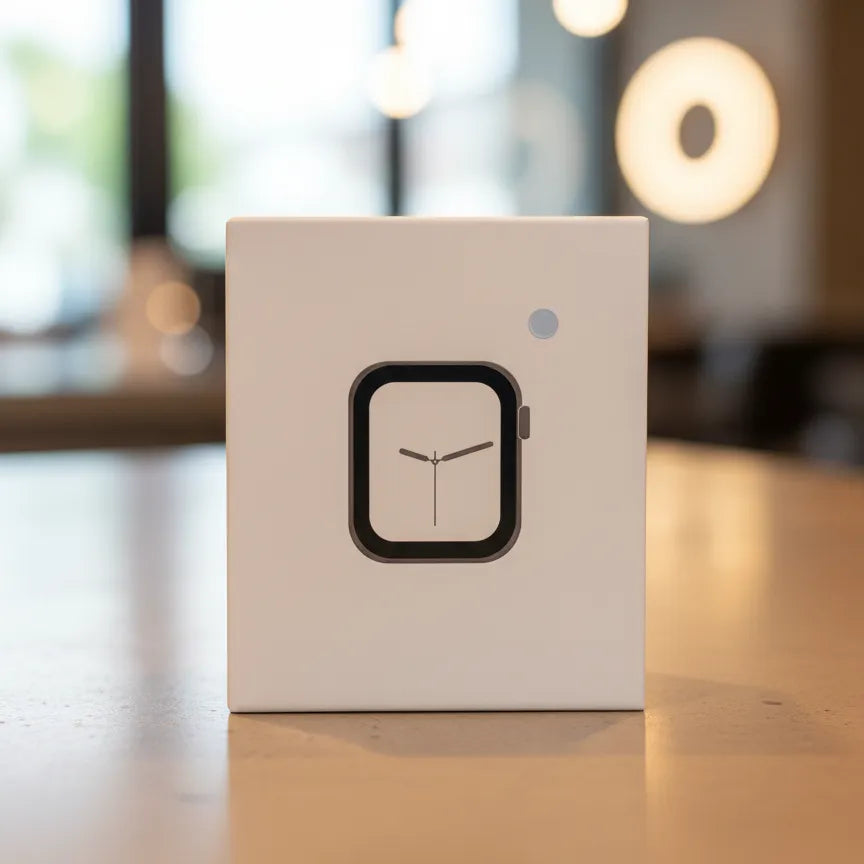 Smart Watch With Stylish Display Comfortable Silicone Strap, Adjustable Fit